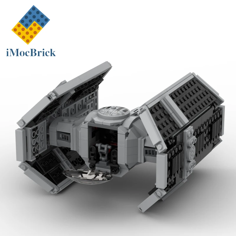 Star Movie Spacvier Bricks Set, Mocs, Imperia TIE Advanced TIE, AD Starjean Analyste, Model un.com, Idng décennie ks, Fighter Toys, 569 Pcs