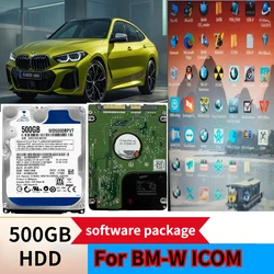 For BMW ICOM NEXT Diagnostic&Programming SOFTWARE 500GB HDD Expert Mode For win10 Supports most models System software package