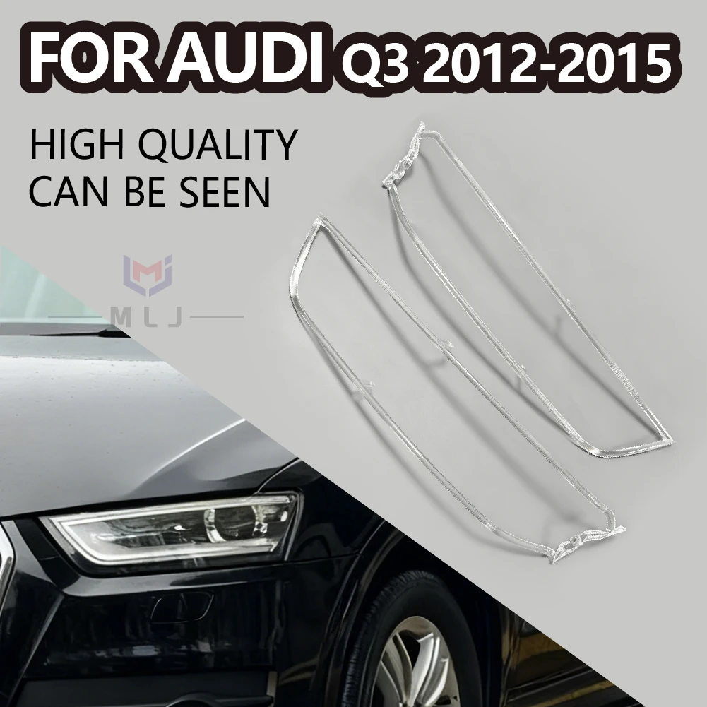 

New For Audi Q3 2012 2013 2014 2015 Headlight DRL Tube Acrylic tube Light Guide Strip Light DRL Strip Daytime Running Lights