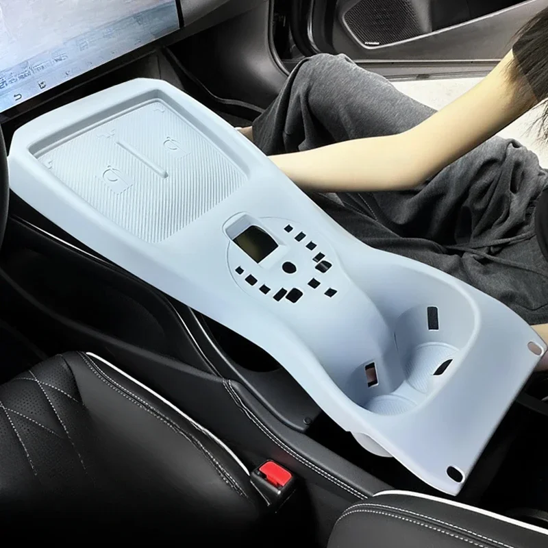 

For BYD Seal EV 2022 2023 2024 Central Control Silicone Pad Anti-Scratch Gear Shift Panel Wireless Charger Protective Mats