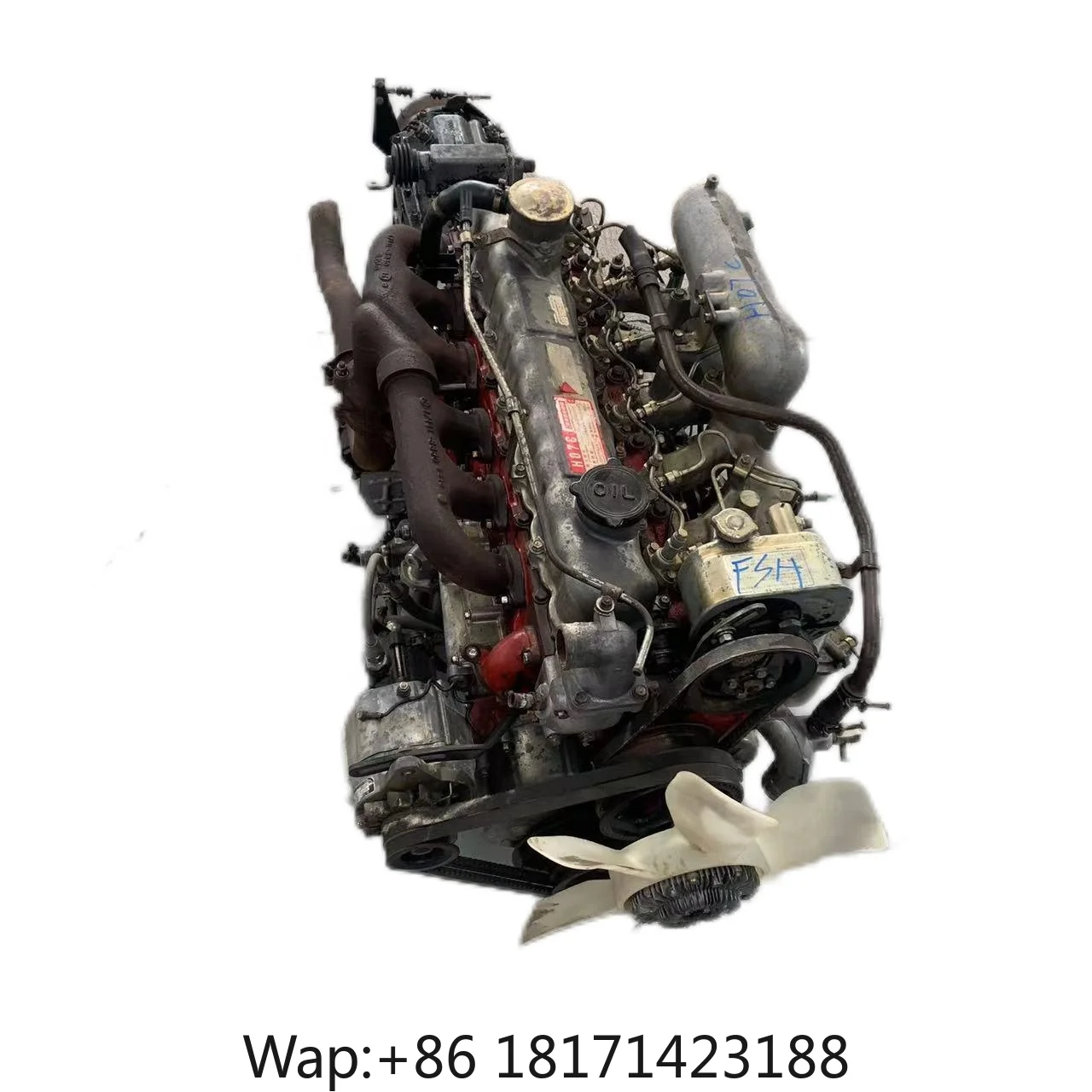 【Hot】H07C Diesel Engine With Gearbox for Hino Truck