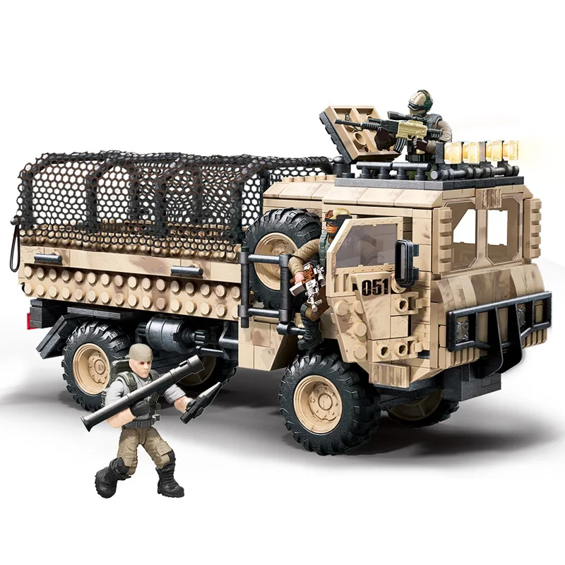 Building block childrens toys military new characters weapons accessory combinations movable posture changes toy wholesale store