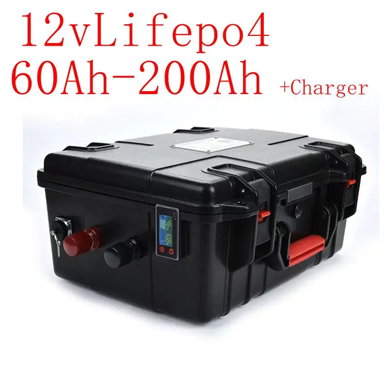 

Портативный полимер Lifepo4, 12 В, 60 Ач, 80 Ач, 100 Ач, 120 Ач, 150 Ач, 180 Ач, 200 Ач, лодочные двигатели, блок питания