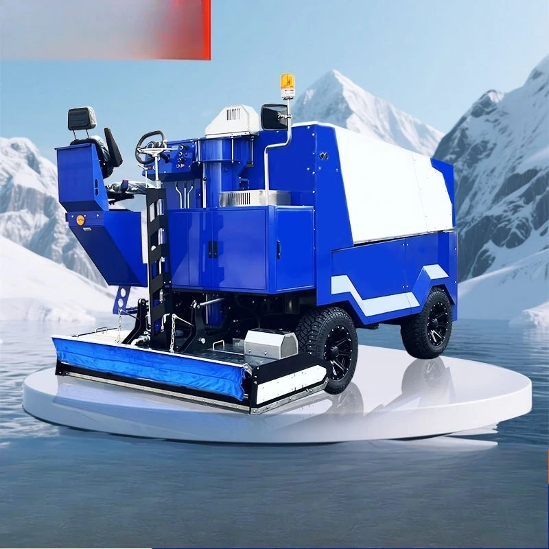 

Electric new energy ice pouring learing car, grinding scraping,collection integrated ice rink deicing