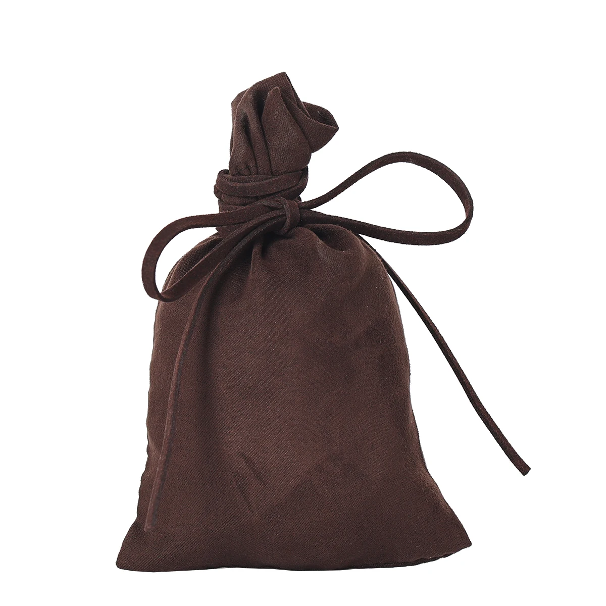 

Unisex Medieval Pouch Drawstring Bag Brown Cosplay Accessories
