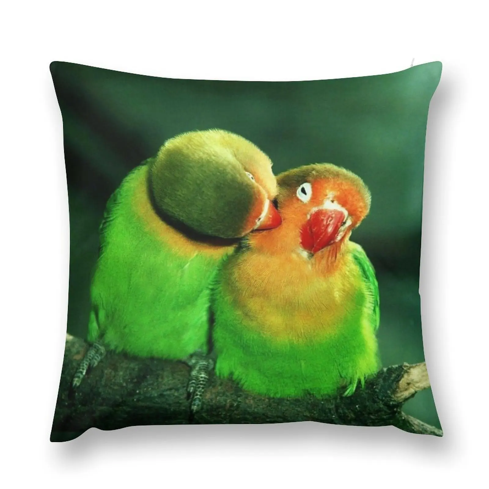 nature love birds Throw Pillow Cushions Home Decor Custom Cushion Photo pillow