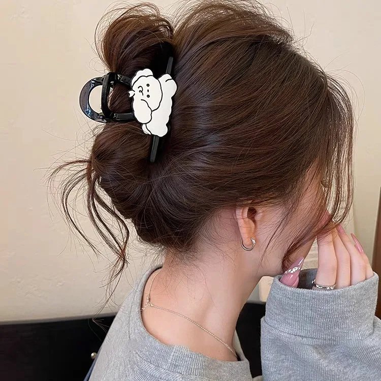 

Летняя заколка для собачьей шерсти — милая заколка в виде акулы для женщин, элегантный аксессуар для хвоста и прически