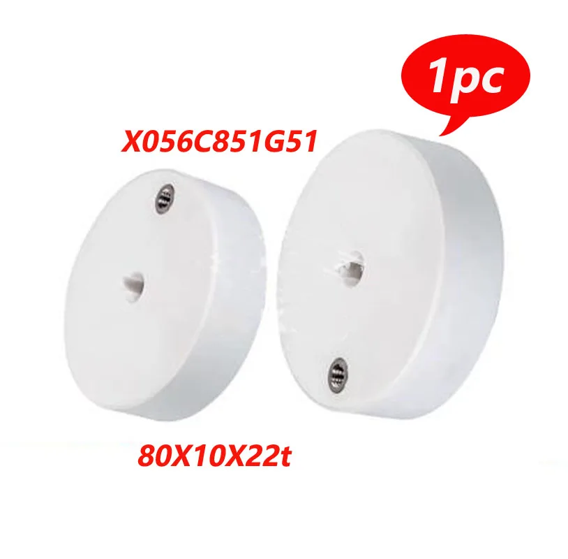 

Керамический натяжной ролик X056C851G51 Zhang 80*10*22T для электроэрозионных станков Mitsubishi (аксессуары)