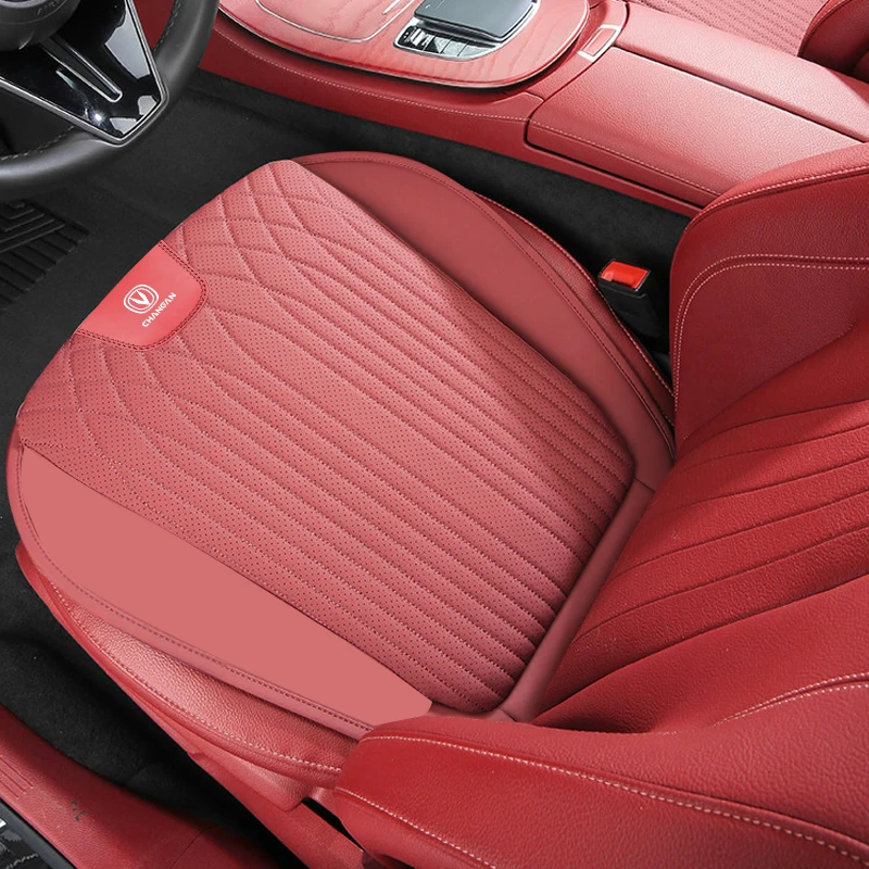 Embroidered 3D Car Seat Cushion For Changan F70 CS55 X7 Plus Unik T CS25 CS35 CS5 Seat Cover All‑Season Car Seat Backrest Pad