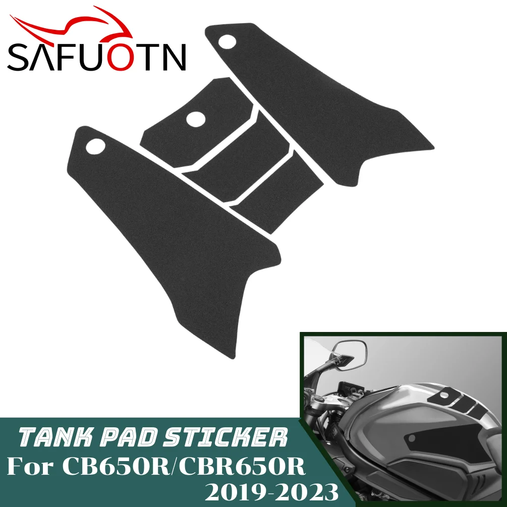 

Motorcycle Protector Anti Slip Tank Pad Sticker Gas For Honda CB650R CBR650R 2019-2023 2022 2021 CB CBR 650R Knee Grip Traction