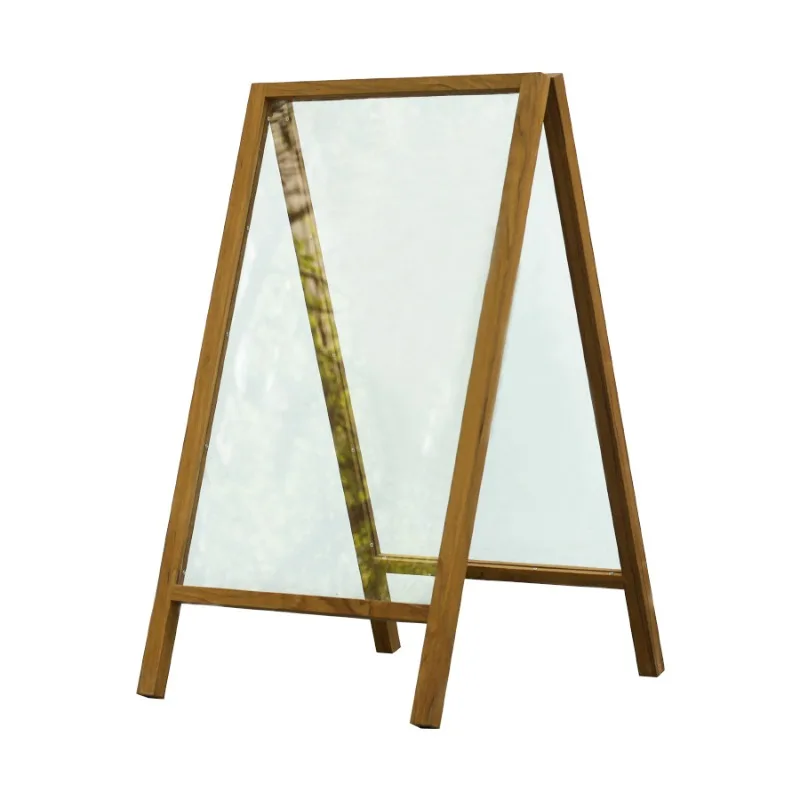 Double-sided display stand Vertical, floor-to-ceiling poster stand