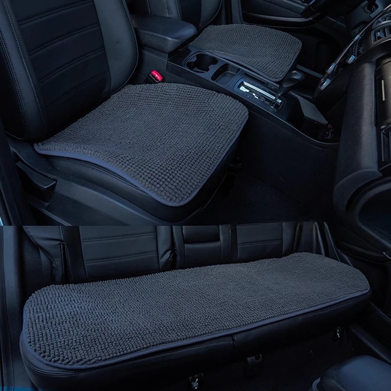 Car Cushion Winter Plush Cushion Four Seasons Pass Universal Car Seat Protector Car Accessories For Cadillac GT4CT4 LYRIQ OPTIQ
