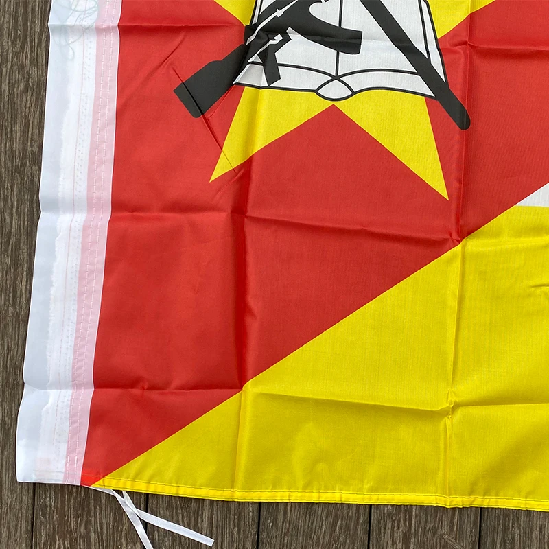 xvggdg   90 x 150cm   Mozambique    flag Banner Hanging National flags  Mozambique  banner