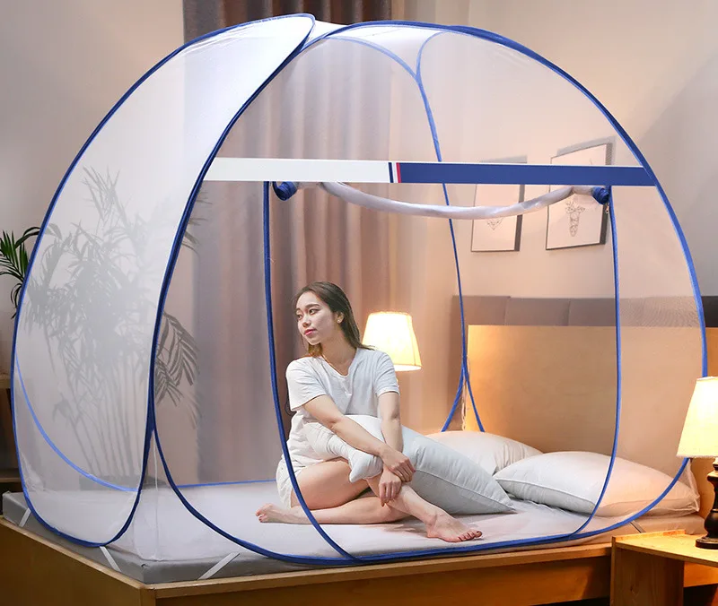 New Yurt Mosquito Net Net for Single Double Bed Mosquitera Canopy Netting Kids Bed Tent Home Decor Outdoor