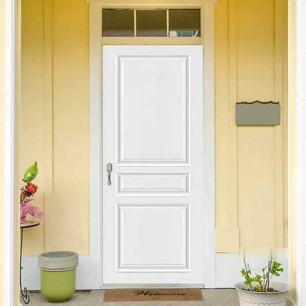 3D Retro Door Stickers PVC Poster Art Wallpaper Home Decoration Apartment Elevator Refrigerator Door Stickers