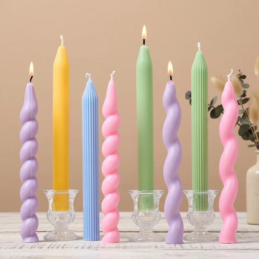 

Силиконовая форма для свечей DIY: геометрические полосы, спираль, длинные стержни. Инструменты для изготовления ароматических свечей ручной работы. Декор для дома и вечеринок.