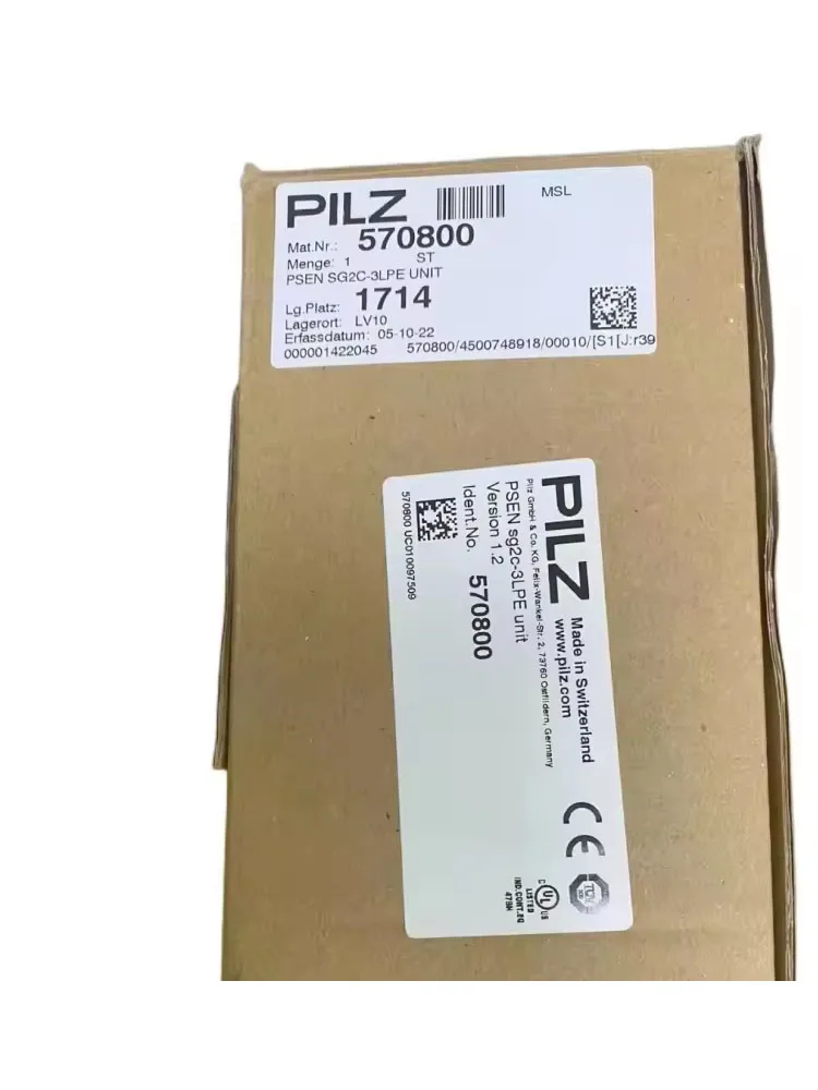 

New Original Pilz 570800 Safety Relay Security Module PSEN sg2c-3LPE in Stock