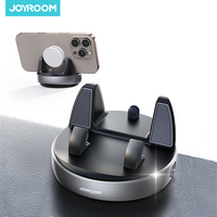 Joyroom Dashboard Car Phone Mount Holder Mini One-Handed Operation Car Navigation Holder For 4.7-7'' Phones 360° Rotation ZS330