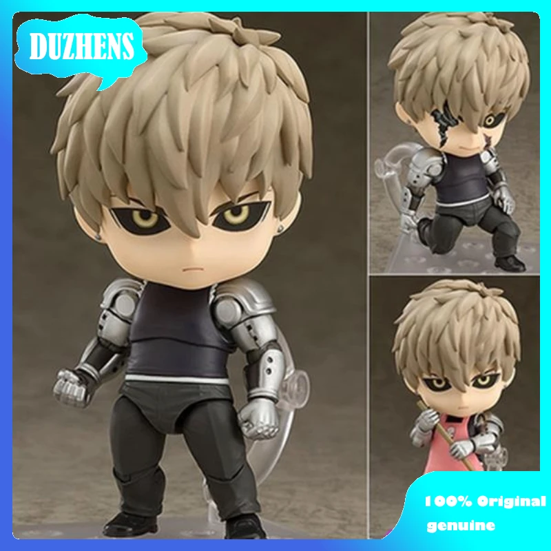 GSC Original:Anime ONE PUNCH-MAN Genos Q version figma PVC Action Figure Anime Figure Model Toys Figure Collection Doll Gift