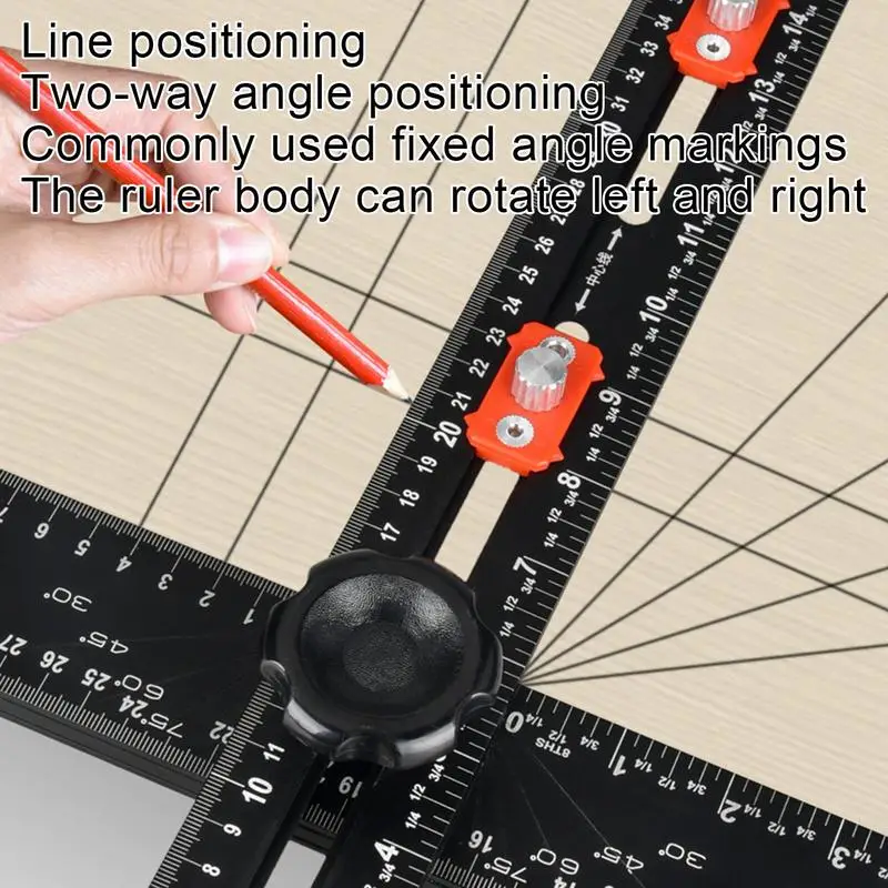 T Ruler For Crafting Precision Drilling Tool Shelf Pin Shelf Pin Drilling Jig Cabinet Hardware Clamp Cabinet Hole Drilling