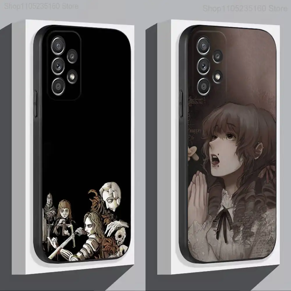 

F-Fear and Hunger Game Phone Case For Samsung S 25,24,23,22,30,21,10,9,Ultra,Plus,Lite,FE,4,5G Black Soft Case