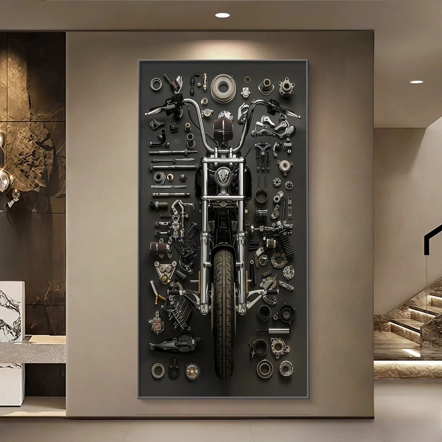 Motorcycle Harley D…