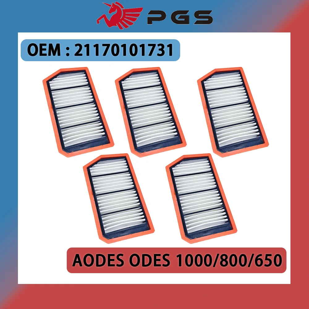 Filtro de aire PGS 5 piezas 21170101731 para AODES, 650, 800, 850, ATV, 1000