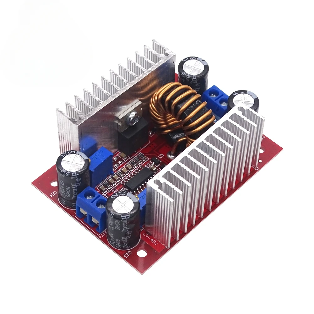 

DC 400W 15A Step-up Boost Converter Constant Current Power Supply LED Driver 8.5-50V to 10-60V Voltage Charger Step Up Module