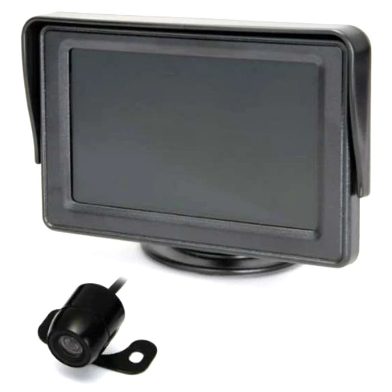 4.3 Inch 480 x 272 Tft Lcd Monitor With 2 Way Av Input Wireless Video Transmit + Mini Camera Kit