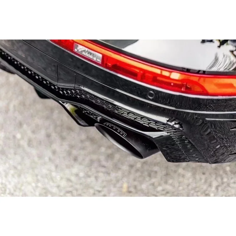 Suitable For 21-23 Audi Q5L Modified MTM Rear Lip Large Tail Throat, Standard Tail Mouth Darth Vader Tail Lip