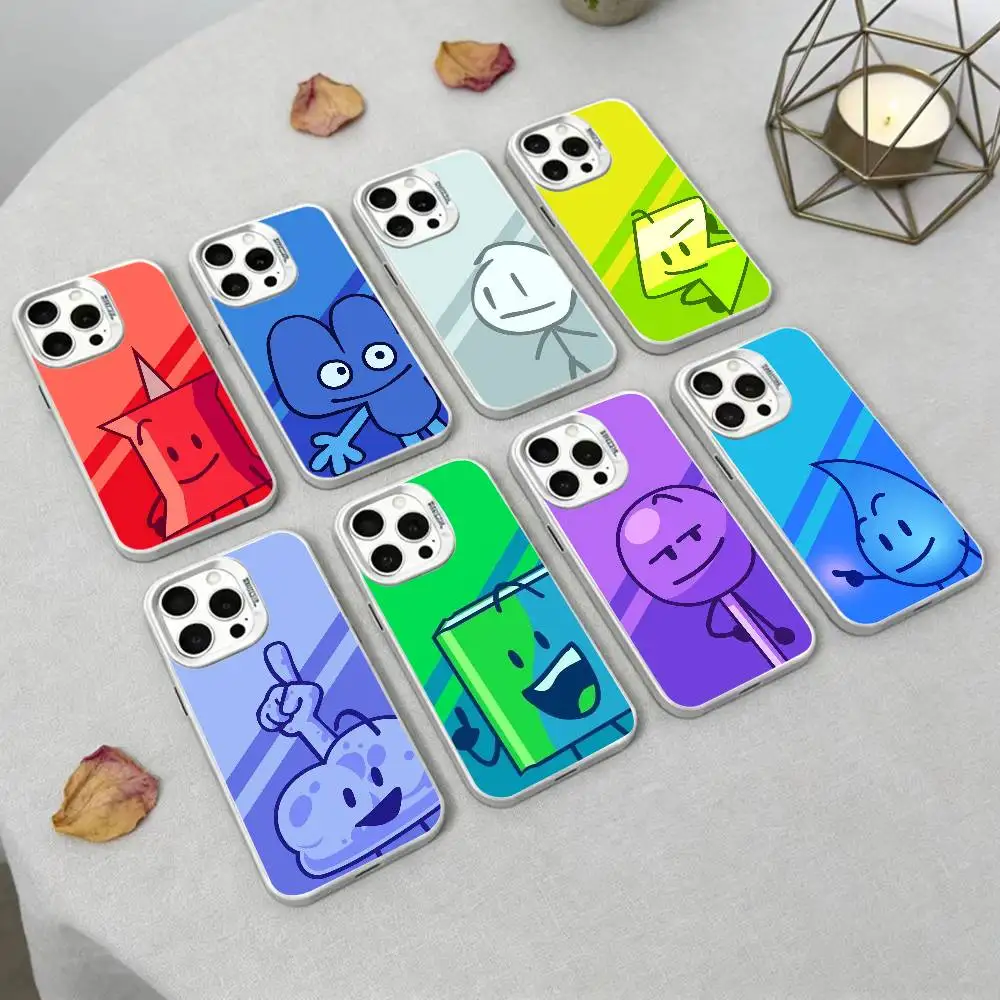 

B-Bfdi C-Battle Phone Case For IPhone 17,16,15,14,13,12,Pro MAX White Matte Shockproof Cover KEY