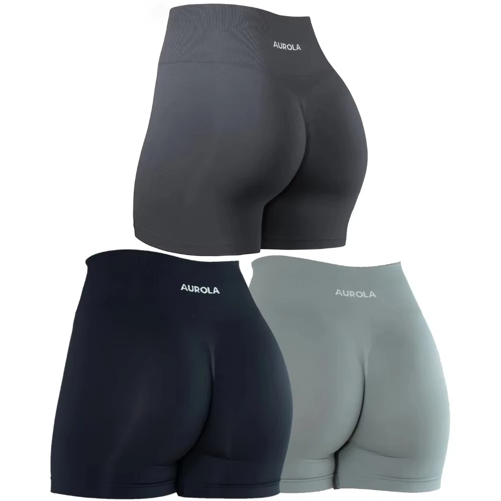 

Shorts for Women Seamless Scrunch Short Gym Yoga Running Sport Active Exercise Fitness Shorts