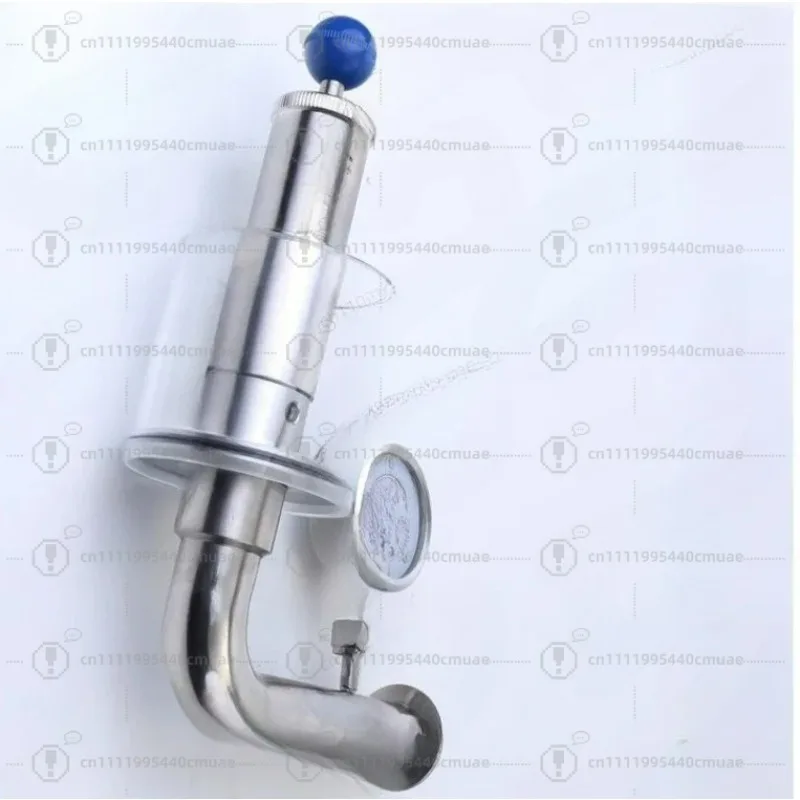 Fermenter Accessory Pressure Gauge, Exhaust Valve Pressure Relief Valve for Beer Making