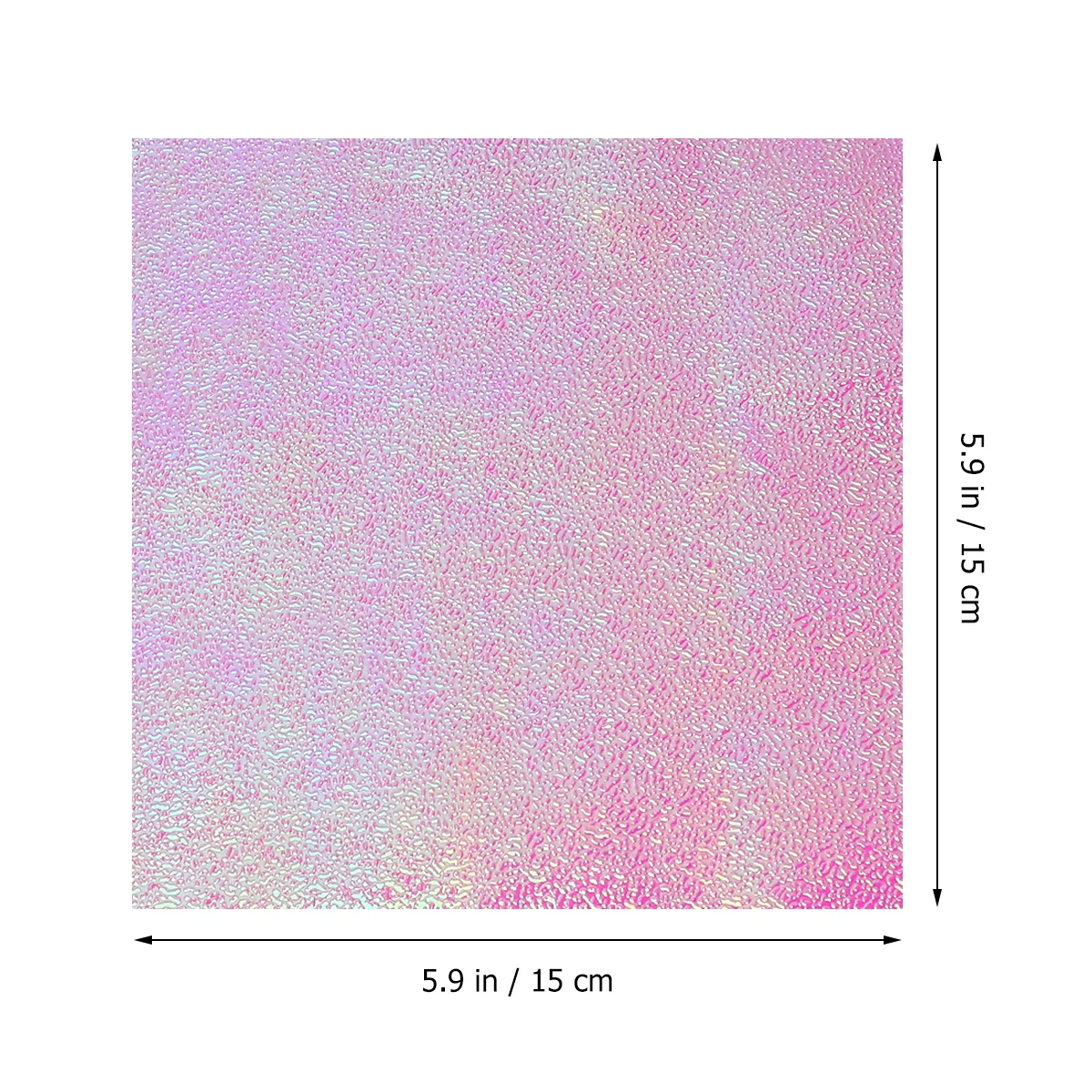 100 قطعة من أوراق الورق المتلألئة لصياغة مربعات قزحي الألوان 15 سنتيمتر 10 ألوان مثالية لمشاريع الديكور المدرسية ذاتية الصنع والحرف اليدوية