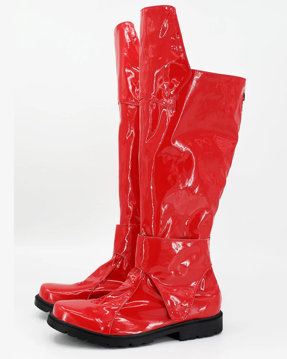 The Last Jedi Praetorian Guard Cosplay Boots Custom Size Handmade Red Shoes