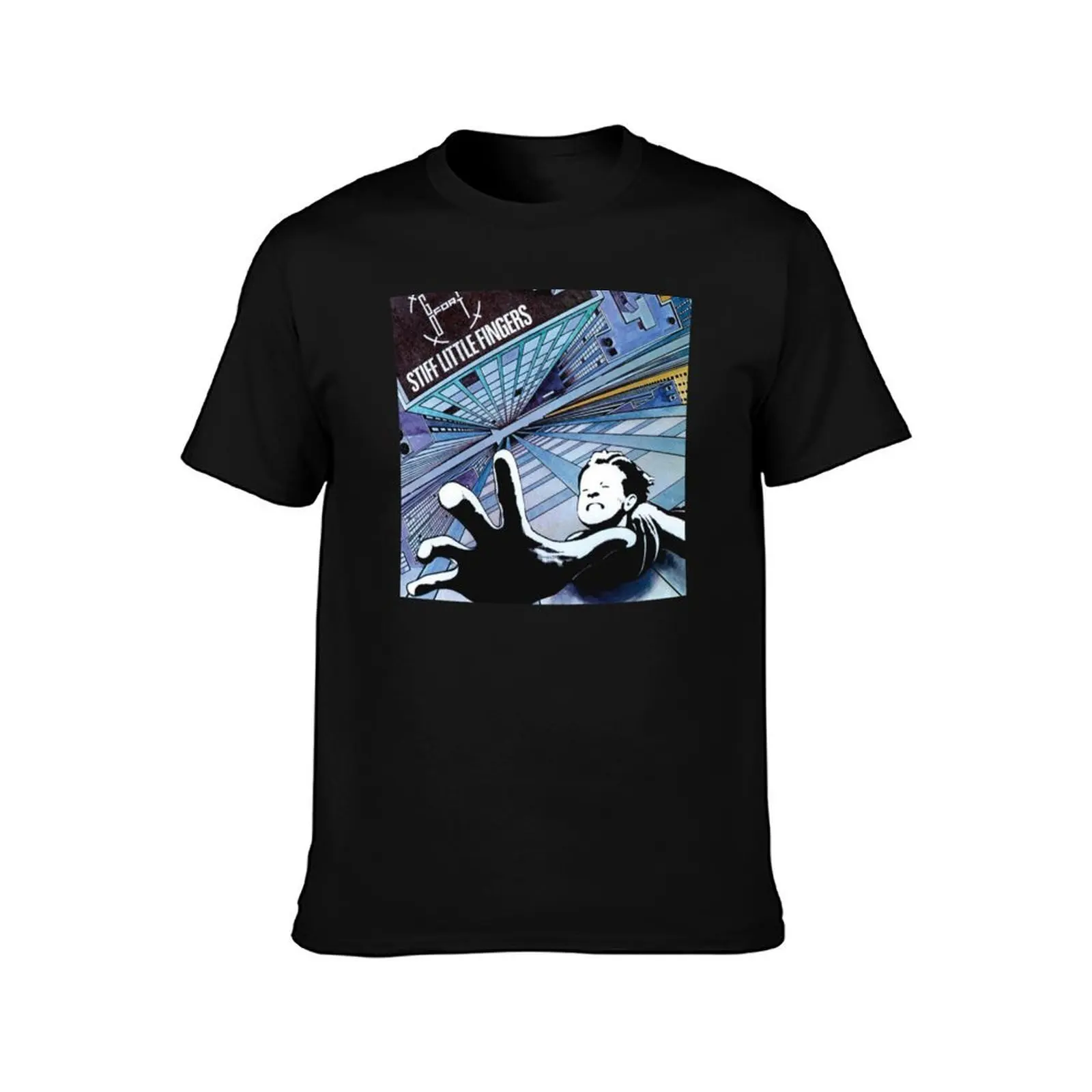 STIFF LITTLE FINGERS BAND T-Shirt t shirts for man cotton T-Shirt