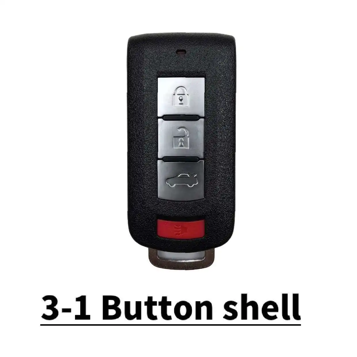 1/3 Stück 2/3/4 Tasten Autoschlüssel-Gehäuse Tasche für MITSUBISHI ASX Outlander Sport Pajero Shogun Montero Lancer RVR Schlüsselgehäuse – Detail 12