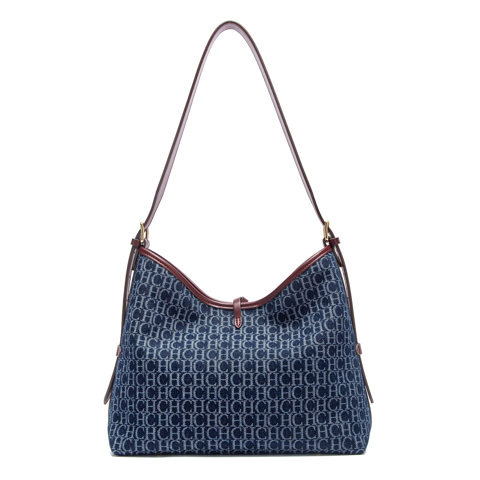 حقيبة يد نسائية 2025 حقيبة يد جديدة للأم والطفل باللون الأحمر الخمري لقضاء العطلات #3