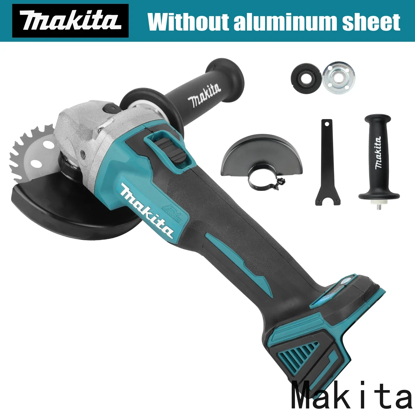 

Аккумуляторная полировальная машина Makita DGA404, 18В, угловая шлифовальная машина для полировки и резки, электроинструмент