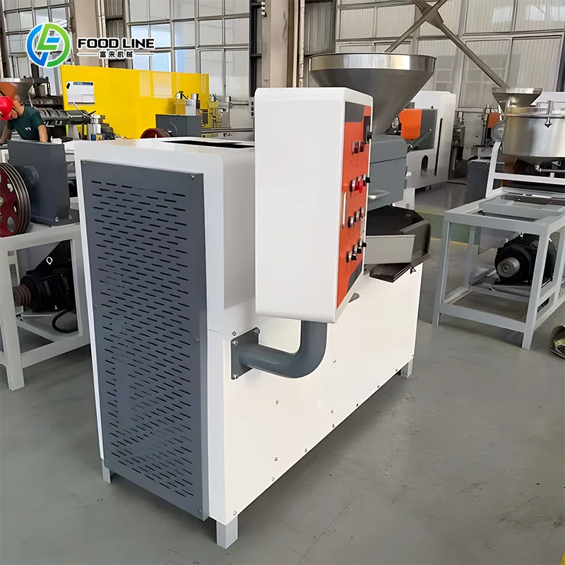 Farm Food Workshop Soybean Oil Extractor Customized Compact Cooking Oil Press Processing Gear for Rural Production Site