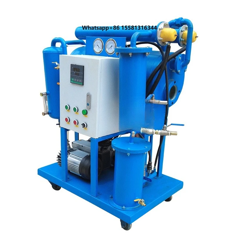 Portable Oil Water Separator Transformer Oil Centrifuging Machine Marine Fuel Oil Purifier