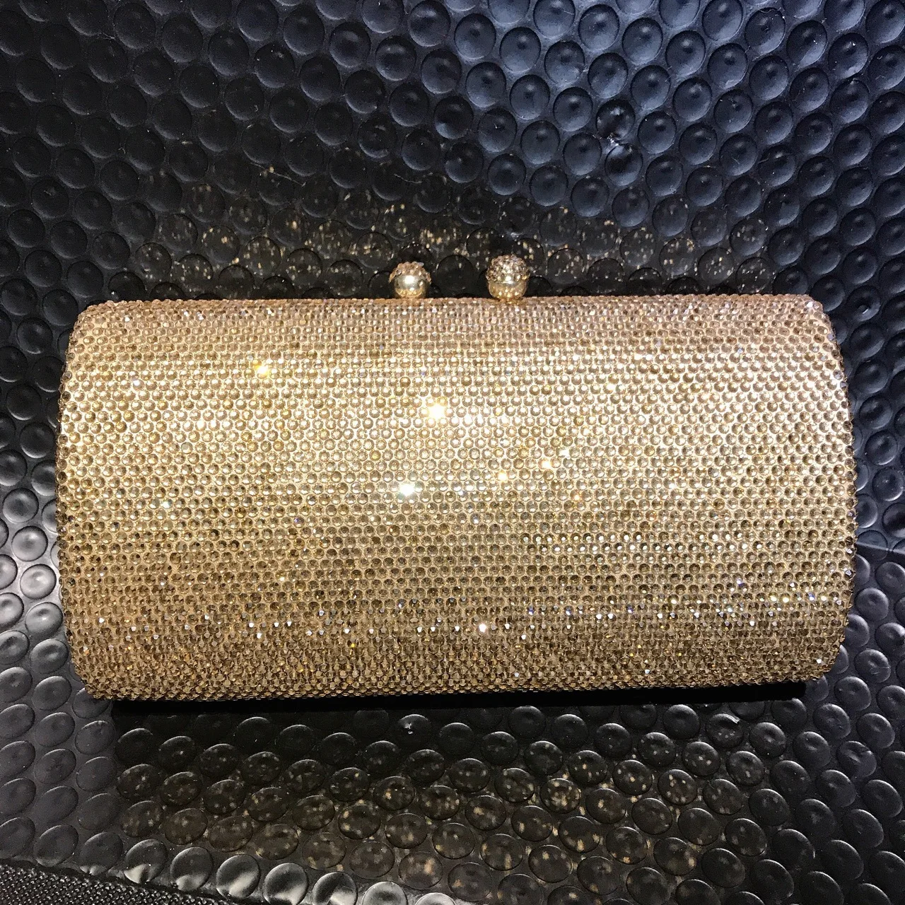 Filled With Rhinestones, Dinner Small Square Bag Medium And Horizontal Square Clutch Bag Banquet Three-dimensional Cosmetic Bags