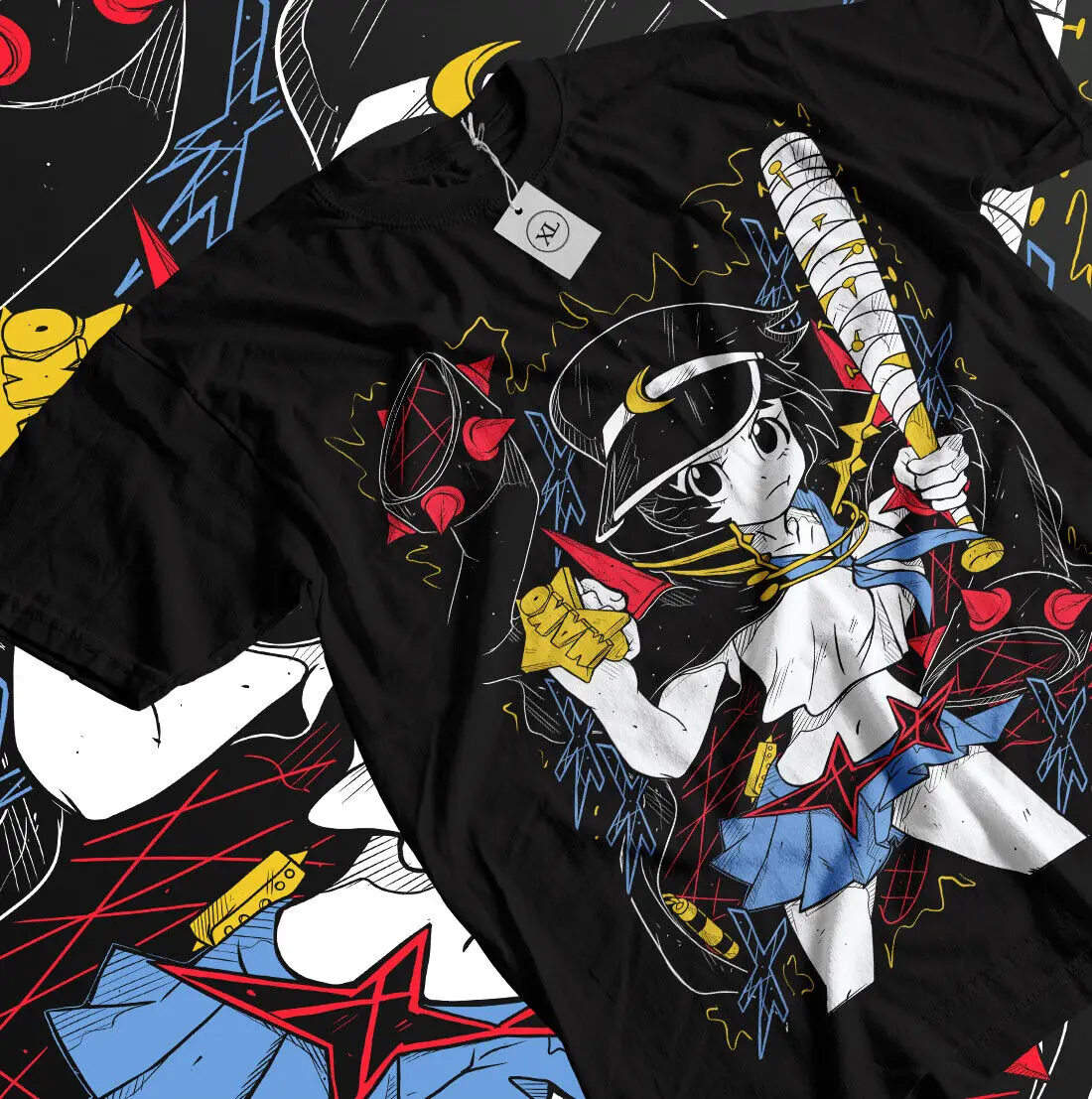 Mako Mankanshoku T-shirt Kill la Kill Ryuko Matoi Harajuku Japan Shirt All Size