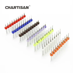 CHARTISAN 0.3-1.2mm baskı devre matkap uçları, karbür mikro matkap uçları, CNC PCB büküm matkap