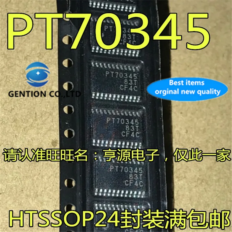

10 шт. TPS70345 TPS70345PWPR PT70345 HTSSOP24 Чип с двойным выходом и низким падением напряжения в наличии 100% новый и оригинальный