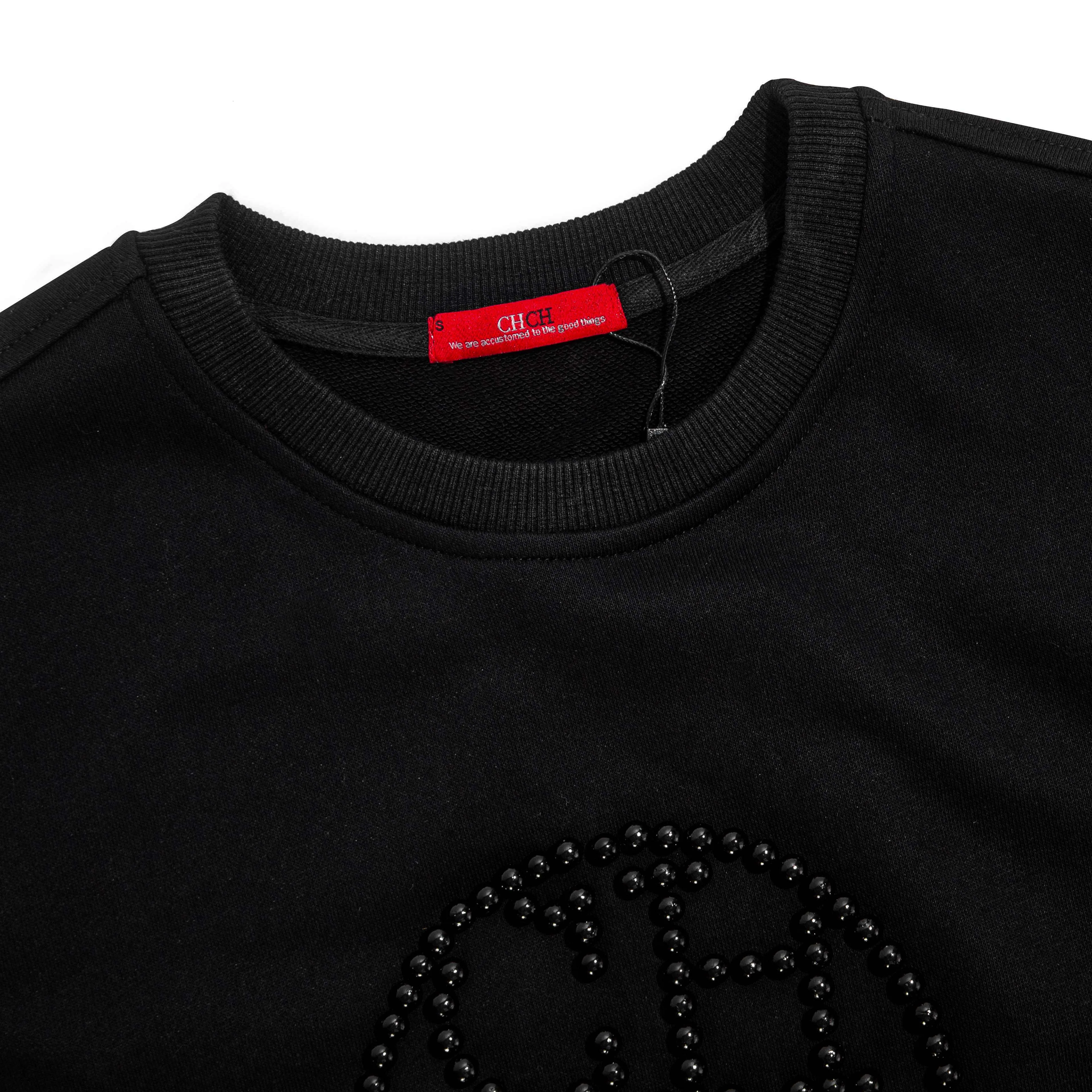 CHCH المرأة هوديي عادية المنزل التنقل الإناث الكلاسيكية البلوز الخريف الشتاء موضة جديدة حبة تصميم السيدات بلوزات بأكمام طويلة