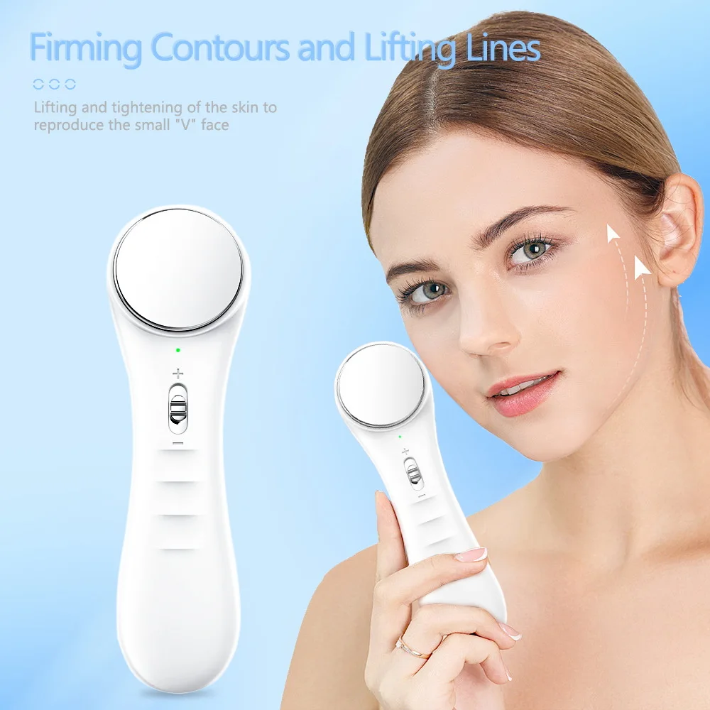 Hoge Frequentie Anti-aging Machine Ultrasone Gezichtsschoonheid Apparaat Ionische Gezicht Massager Rimpel Verwijdering Lift Draai Huidverzorging Tool