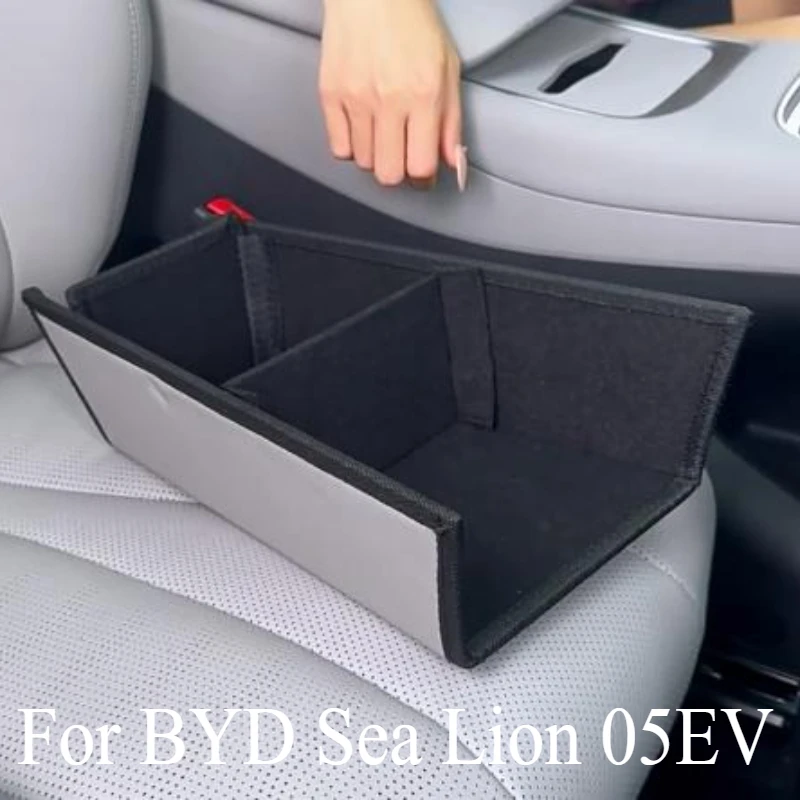 

Для BYD Sea Lion 05EV нижний ящик для хранения центрального управления, оригинальный автомобильный цвет, усиленная отделка, аксессуары для интерьера