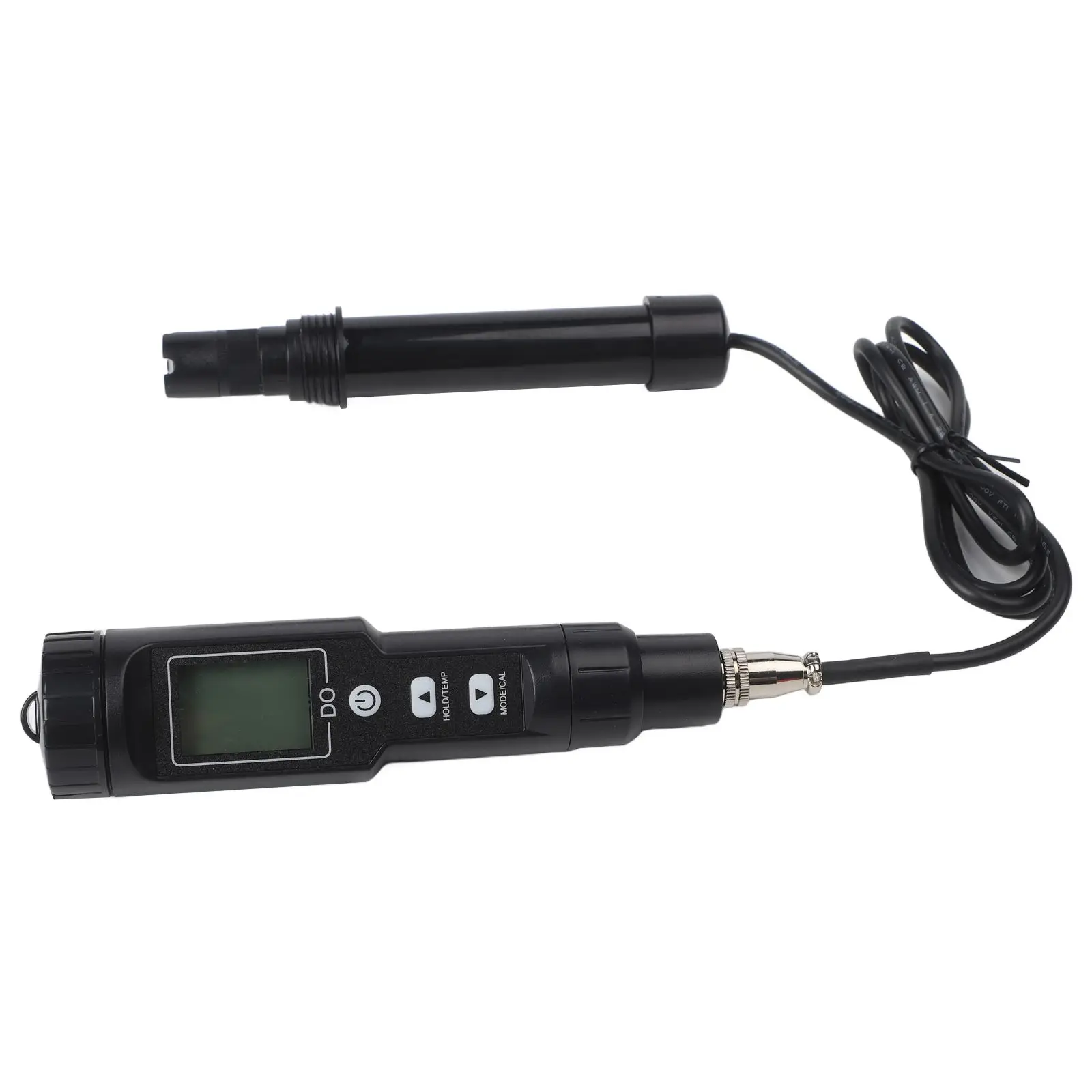 Aquarium Oxygen Meter Dissolved Oxygen Meter Protective Probe Covers Temperature Compensation High Accuracy Sensor