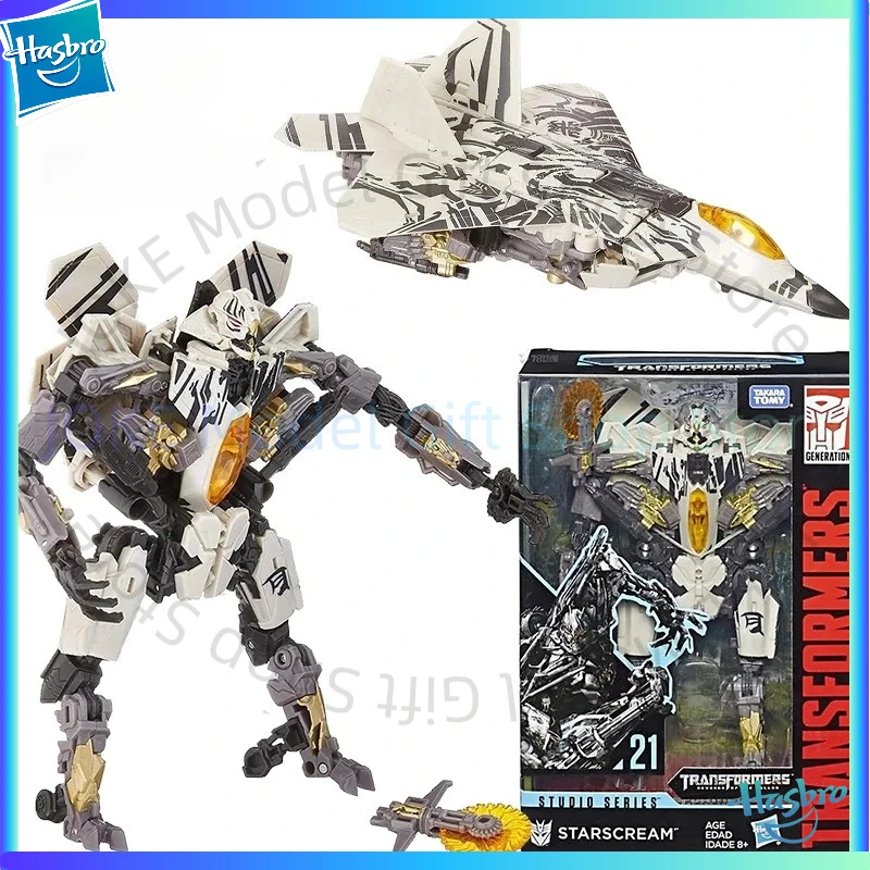 

Hasbro Transformed Toys Studio Series SS21 Starscream 18CM Voyager Class Original Anime Action Figure Toy Gift Collection Toy